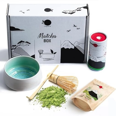 KIT avec Fouet matcha, Bol Matcha, Thé Matcha BIO Japonais